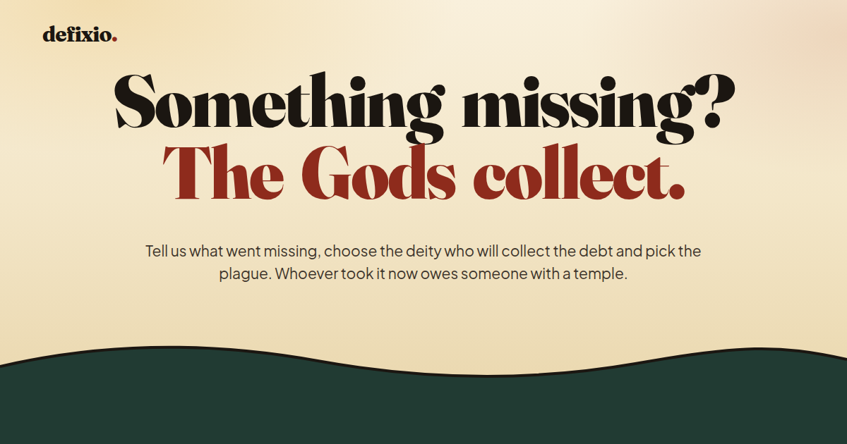I made a free site where you write a Roman curse tablet against whoever stole your lunch